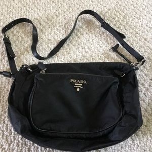 Prada nylon black bag